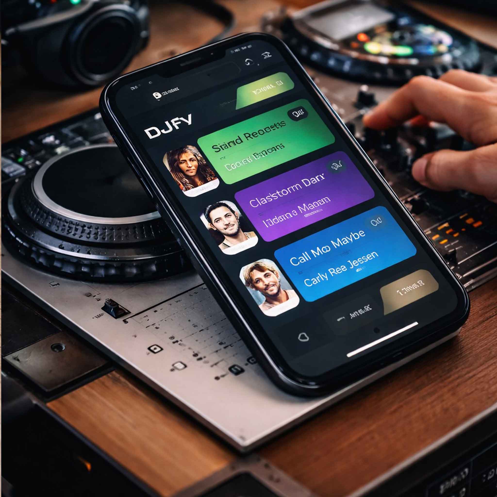 app para dj con peticiones de canciones en eventos